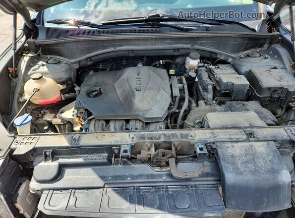 5NMS1DAJ1PH625523 2023 HYUNDAI SANTA Gray Շարժիչի բաժամունքի տեսք