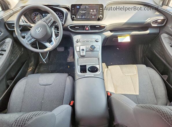 5NMS1DAJ1PH625523 2023 HYUNDAI SANTA Gray Առջևի վահանակի տեսք