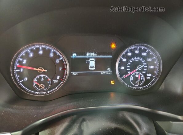 5NMS1DAJ2MH351616 2021 HYUNDAI SANTA Серебряный Вид щитка приборов