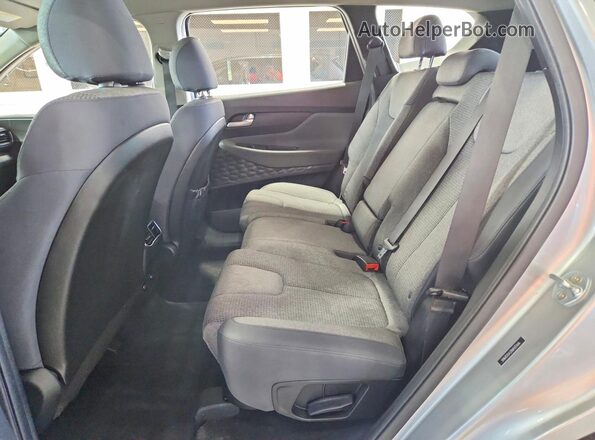 5NMS1DAJ2MH351616 2021 HYUNDAI SANTA Серебряный Вид задней части салона