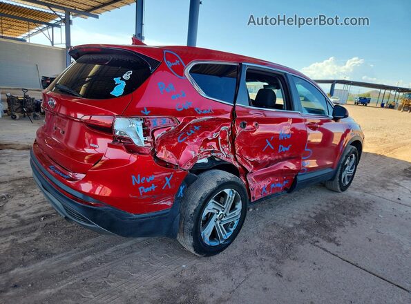 5NMS1DAJ3MH362432 2021 HYUNDAI SANTA Red Հետևի աջ