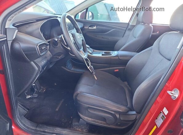 5NMS1DAJ3MH362432 2021 HYUNDAI SANTA Red Սալոնի դիմացի տեսք
