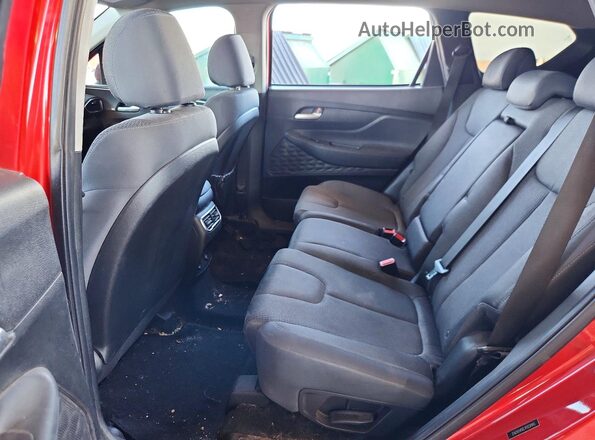 5NMS1DAJ3MH362432 2021 HYUNDAI SANTA Red Սալոնի հետևի տեսք