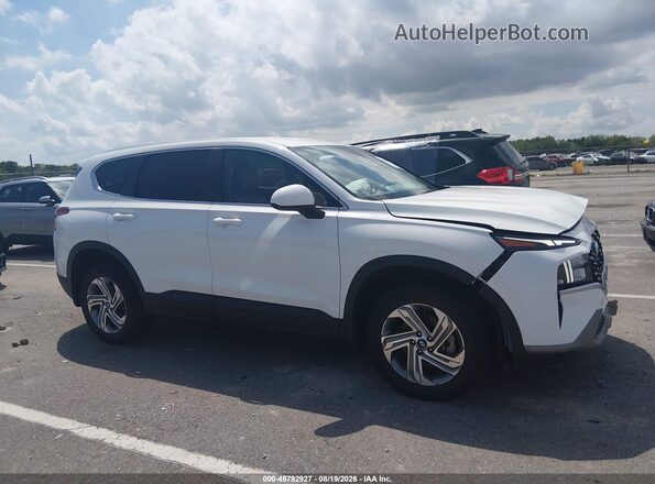 5NMS1DAJ3PH553868 2023 HYUNDAI SANTA FE White Vista interior trasera