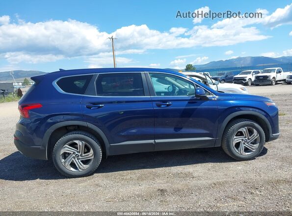 5NMS1DAJ5MH370709 2021 HYUNDAI SANTA FE Blue სალონის 360-გრადუსიანი ხედი