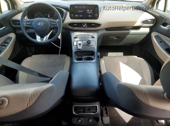 5NMS1DAJ8MH310682 2021 HYUNDAI SANTA Белый Вид панели приборов