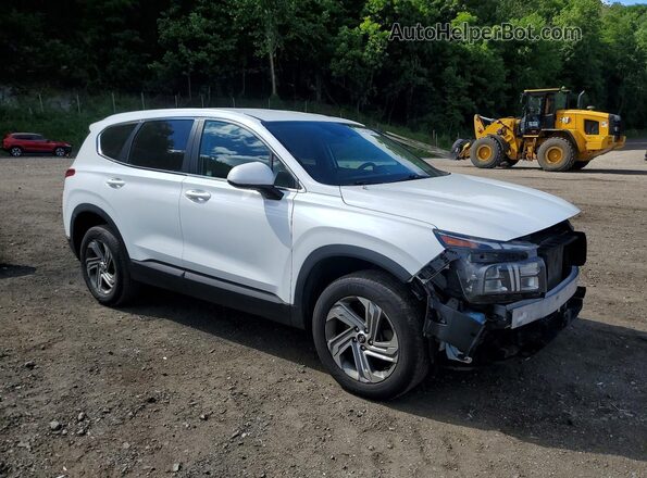 5NMS1DAJ8MH310682 2021 HYUNDAI SANTA Белый Передняя правая четверть