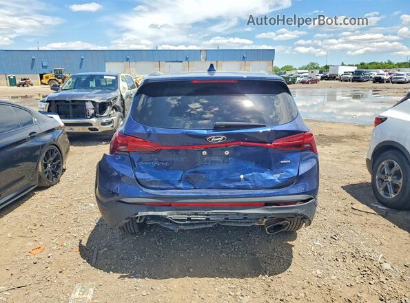 5NMS1DAJXPH557433 2023 HYUNDAI SANTA Blue Հետևի տեսք