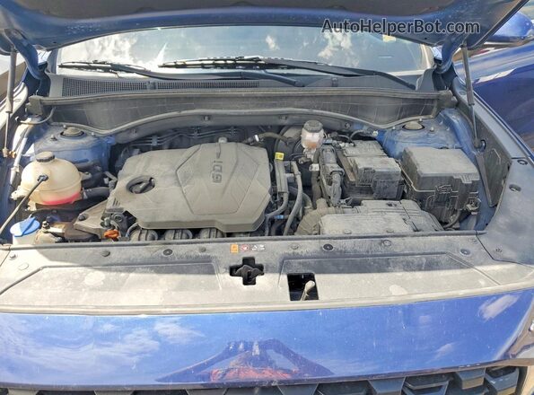 5NMS1DAJXPH557433 2023 HYUNDAI SANTA Blue Շարժիչի բաժամունքի տեսք