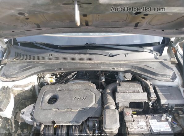 5NMS23AD0KH043262 2019 HYUNDAI SANTA FE Серебряный Вид сзади