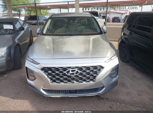 5NMS23AD0KH043262 2019 HYUNDAI SANTA FE Серебряный Вид щитка приборов