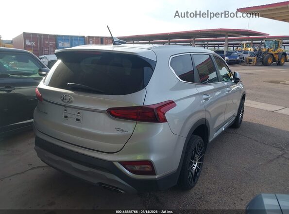 5NMS23AD0KH043262 2019 HYUNDAI SANTA FE Серебряный Задняя правая четверть