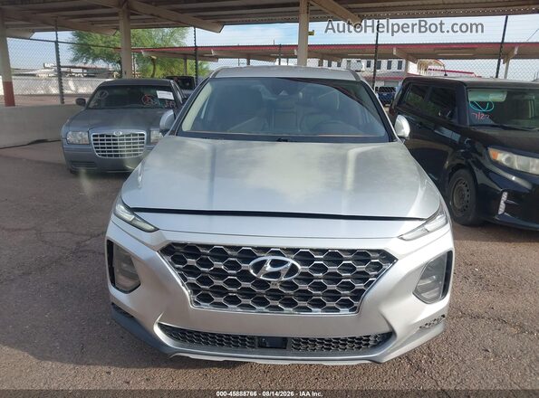 5NMS23AD0KH043262 2019 HYUNDAI SANTA FE Серебряный Вид спереди