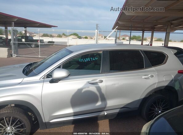 5NMS23AD0KH043262 2019 HYUNDAI SANTA FE Серебряный Панорамный вид салона 360°