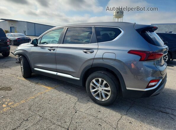 5NMS23AD0KH090016 2019 HYUNDAI SANTA Gray Հետևի ձախ
