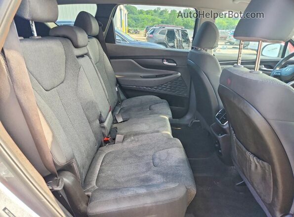 5NMS23AD0KH090016 2019 HYUNDAI SANTA Gray Սալոնի հետևի տեսք