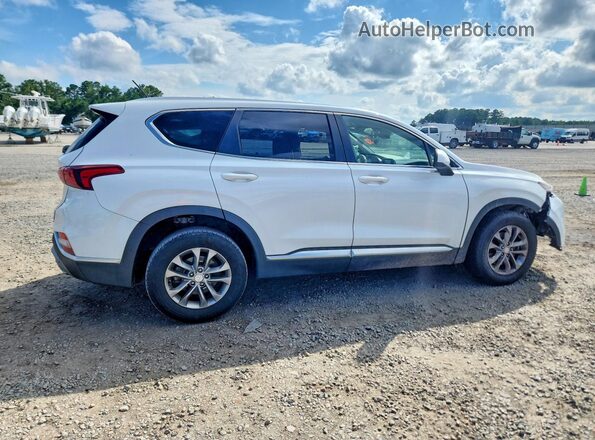 5NMS23AD0KH106165 2019 HYUNDAI SANTA White უკანა მარჯვენა