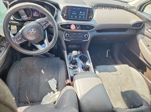 5NMS23AD0KH106165 2019 HYUNDAI SANTA White წინა პანელის ხედი