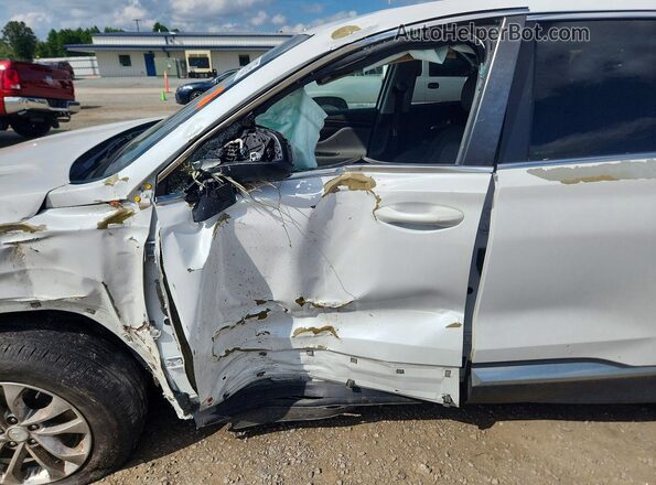 5NMS23AD0KH106165 2019 HYUNDAI SANTA White წინა სალონის ხედი