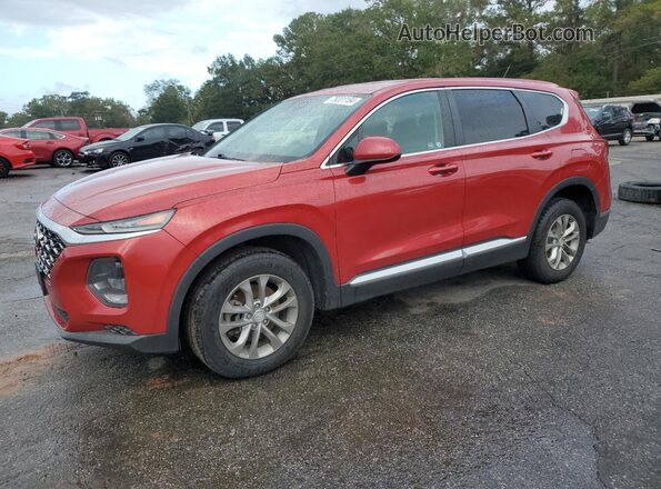 5NMS23AD0KH112421 2019 HYUNDAI SANTA Red უკანა მარჯვენა