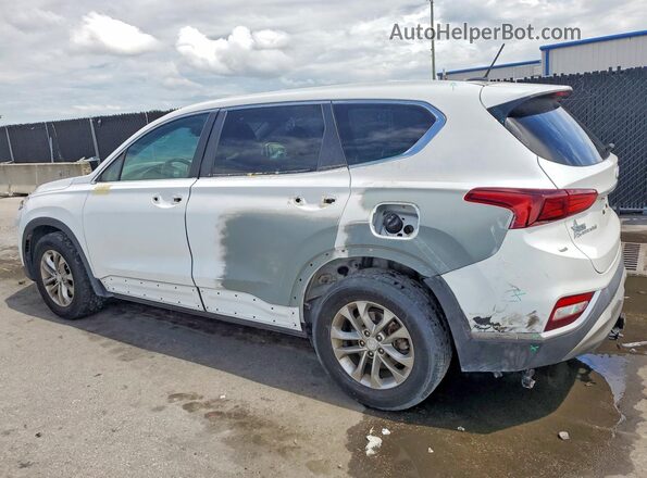 5NMS23AD0LH283543 2020 HYUNDAI SANTA White Հետևի ձախ