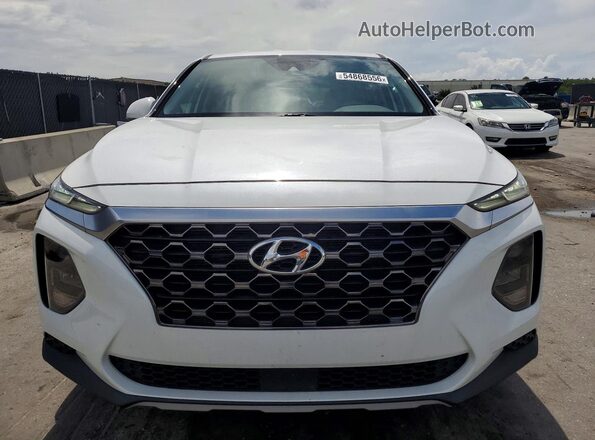 5NMS23AD0LH283543 2020 HYUNDAI SANTA White Դիմացի տեսք