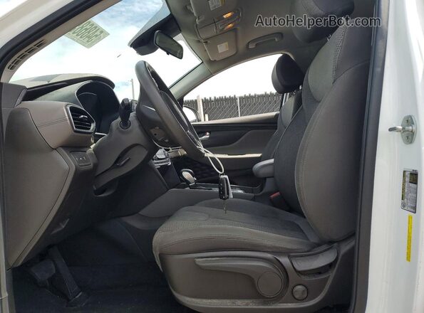 5NMS23AD0LH283543 2020 HYUNDAI SANTA White Սալոնի դիմացի տեսք