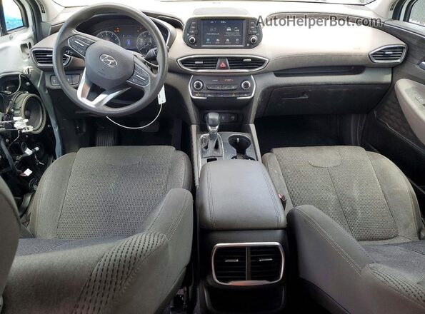 5NMS23AD0LH283543 2020 HYUNDAI SANTA White Առջևի վահանակի տեսք