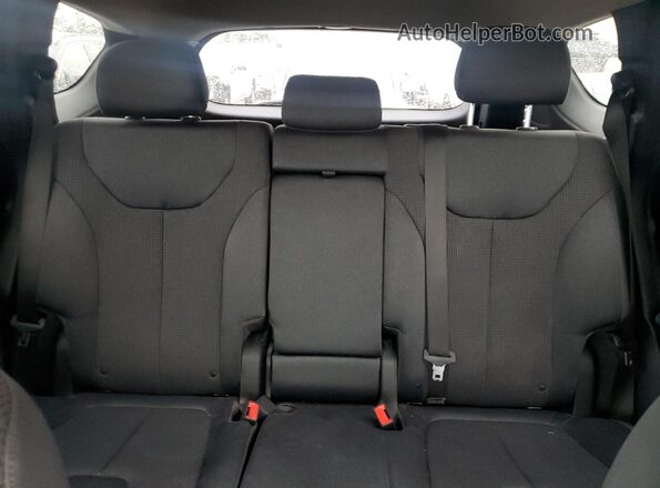 5NMS23AD1KH044727 2019 HYUNDAI SANTA White უკანა სავარძლების ხედი