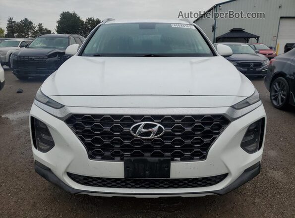 5NMS23AD1KH044727 2019 HYUNDAI SANTA White წინა ხედი