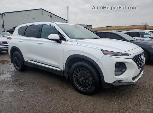 5NMS23AD1KH044727 2019 HYUNDAI SANTA White წინა მარჯვენა