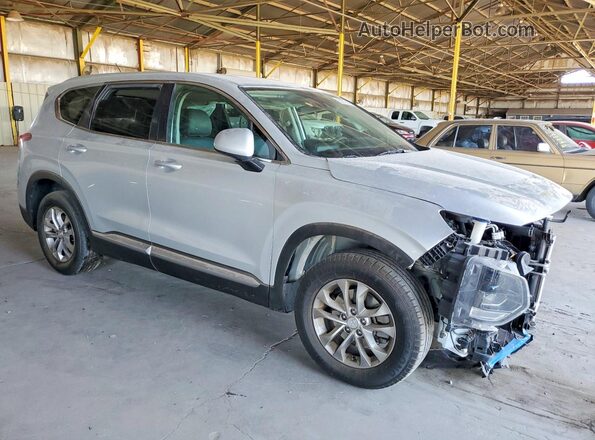 5NMS23AD1KH102349 2019 HYUNDAI SANTA Silver Delantero derecho