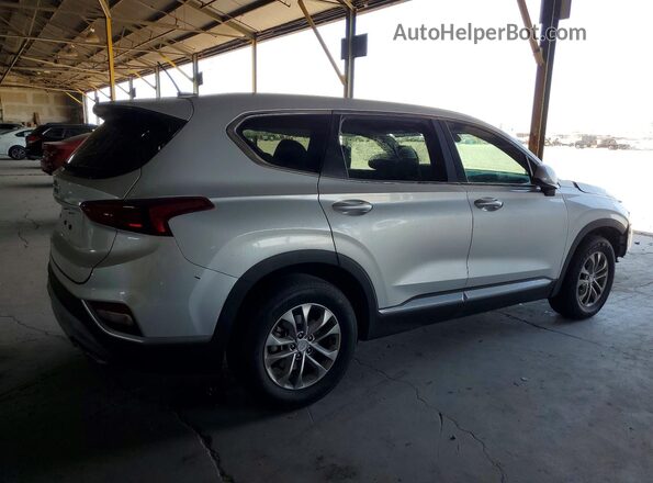 5NMS23AD1KH102349 2019 HYUNDAI SANTA Silver Trasero derecho