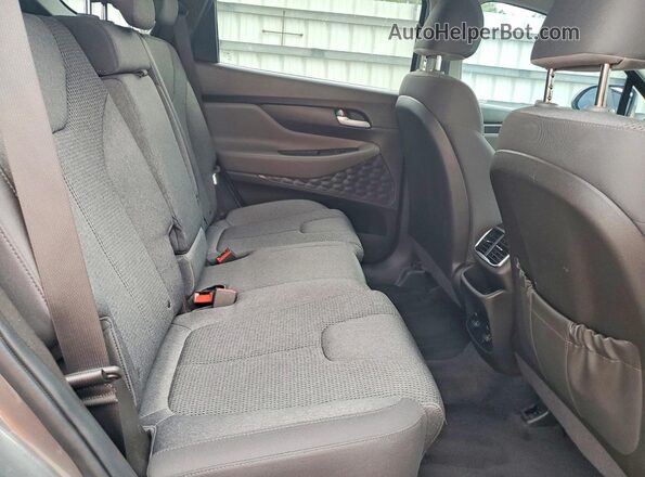 5NMS23AD1KH118440 2019 HYUNDAI SANTA Gray Rear interior view