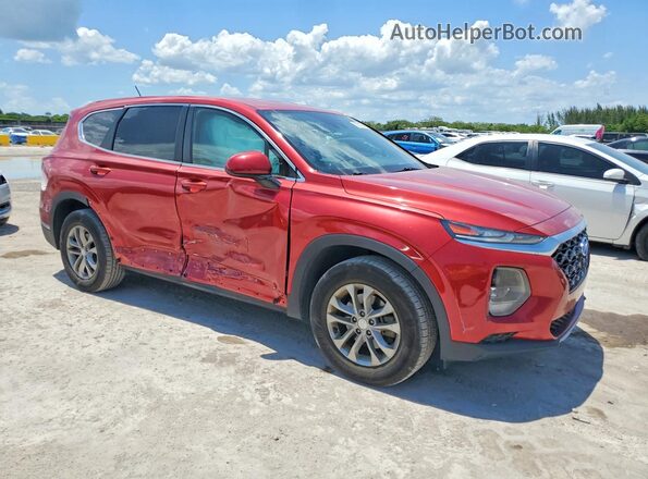 5NMS23AD1KH135030 2019 HYUNDAI SANTA Red Delantero derecho