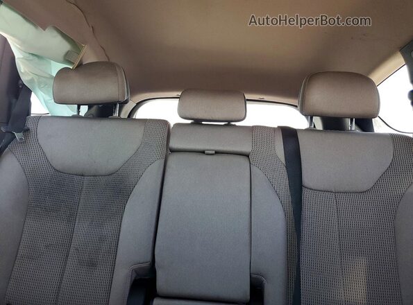 5NMS23AD1KH135030 2019 HYUNDAI SANTA Red Vista de los asientos traseros