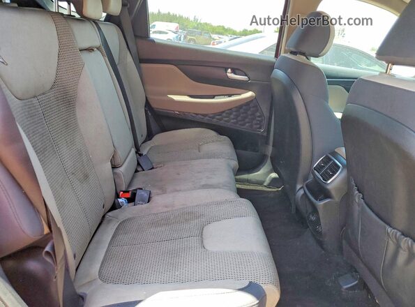 5NMS23AD1KH135030 2019 HYUNDAI SANTA Red Vista interior trasera
