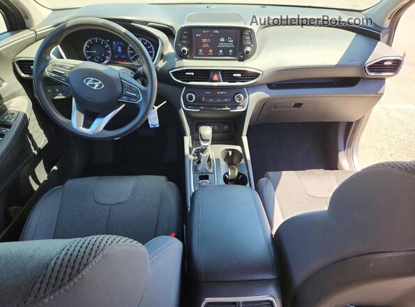 5NMS23AD1LH138768 2020 HYUNDAI SANTA Gray წინა პანელის ხედი