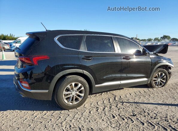 5NMS23AD1LH239633 2020 HYUNDAI SANTA Черный Задняя правая четверть