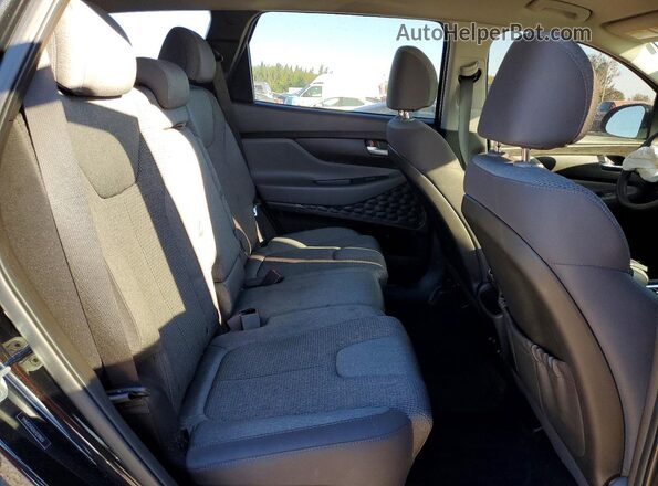 5NMS23AD1LH239633 2020 HYUNDAI SANTA Черный Вид задних сидений