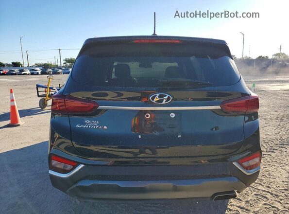 5NMS23AD1LH239633 2020 HYUNDAI SANTA Черный Вид сзади