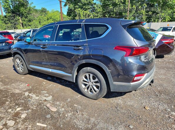 5NMS23AD1LH250129 2020 HYUNDAI SANTA Серый Задняя левая четверть