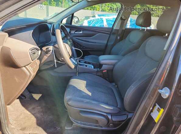 5NMS23AD1LH250129 2020 HYUNDAI SANTA Серый Вид салона спереди