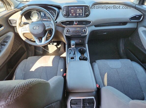 5NMS23AD1LH250129 2020 HYUNDAI SANTA Серый Вид панели приборов