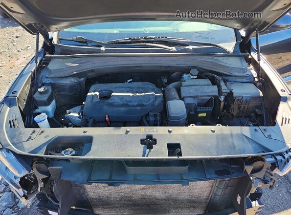 5NMS23AD1LH250129 2020 HYUNDAI SANTA Серый Вид задней части салона