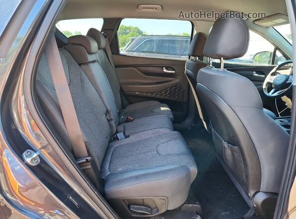 5NMS23AD1LH250129 2020 HYUNDAI SANTA Серый Вид задних сидений