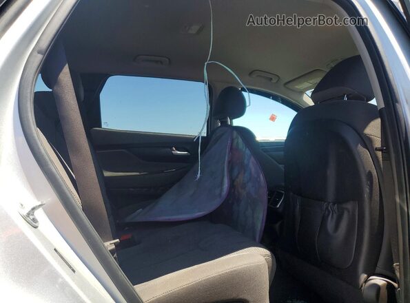 5NMS23AD2KH016130 2019 HYUNDAI SANTA Silver Widok tylnych siedzeń