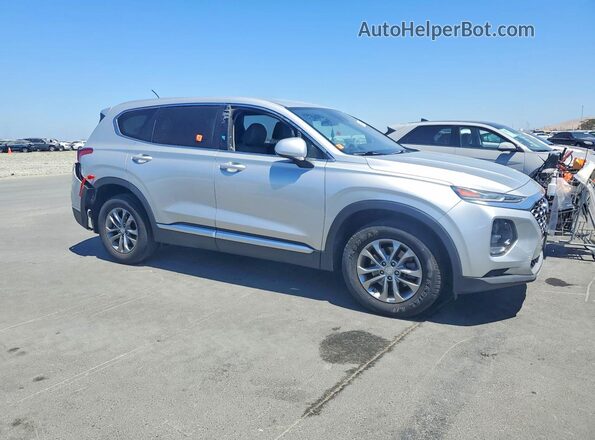 5NMS23AD2KH016130 2019 HYUNDAI SANTA Silver Przód prawy