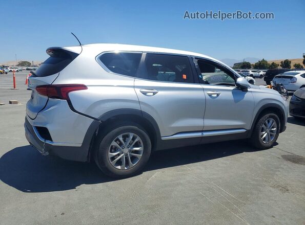 5NMS23AD2KH016130 2019 HYUNDAI SANTA Silver Tył prawy