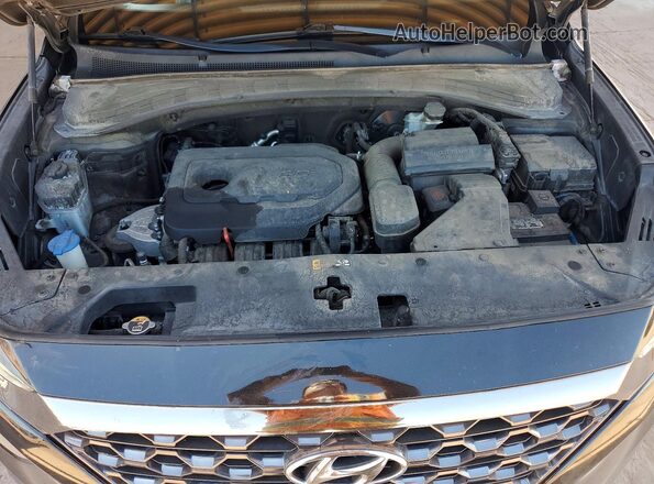 5NMS23AD2KH063139 2019 HYUNDAI SANTA Black Շարժիչի բաժամունքի տեսք